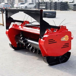 Broyeur forestier à essence Sanfu pour chargeuse compacte, déchiqueteuse de bois, machine agricole forestière, technologie numérique pour branches et troncs d'arbres - Product Image 3