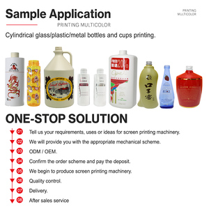 Hot Product Automatic Wine Bottle Screen Printing Machine All Servo Multiple Color Screen Printer Hot Stamping Machine