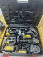 Kit d'outils électriques sans fil portatifs 18V/20V pour la maison, kit d'outils électriques rechargeables