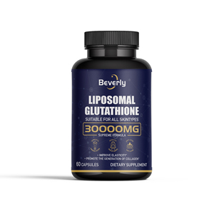 Cápsulas de Glutatión Liposomal de 30000 mg, Suplemento Antioxidante con Colágeno para Aclarar la Piel, Antienvejecimiento y Apoyo Inmunológico - Product Image 1
