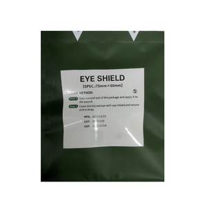 Protection oculaire portable en aluminium de 75 mm x 60 mm avec trous pour une utilisation d'urgence en extérieur - Product Image 5