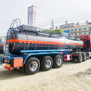 Factory Direct Large Volume Corrosion-Resistant Steel <b>Cargo</b> Tank Semi-<b>Trailer</b> Competitive Priced Truck <b>Trailers</b> <b>for</b> <b>Sale</b> - Product Image 1