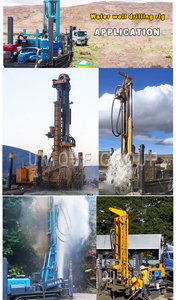 水井掘削トップドライブ空気圧ボア掘削リグ用深さ280メートルのディーゼルドリル機 - Product Image 6