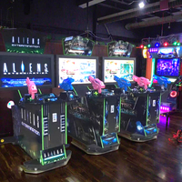 Machine à jetons de jeu de tir de simulateur d'arcade vidéo de 42 pouces 2 joueurs