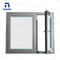Fenêtre à battant vertical en PVC Fonirte - Design moderne, certifiée Energy Star, pour appartement, hôtel, école, salle de bain, entrée, usage graphique