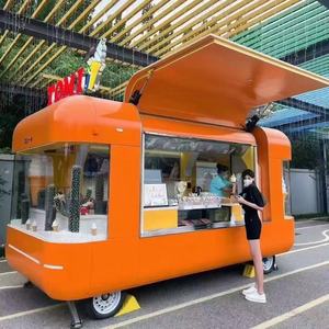 Catering móvil personalizado con licencia, barra móvil, barbacoa, remolque de comida totalmente equipado, camión de helados, café y comida rápida - Product Image 4