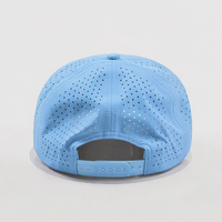 Gorras de Béisbol Lisas Unisex de Alta Calidad al por Mayor, de 5/6 Paneles, con Orificios Cortados con Láser, de Poliéster de Alto Rendimiento, para Deportes y Golf