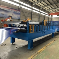 Máquina Automática de Alta Eficiencia para Fabricar Tejas Metálicas de Acero Galvanizado 840 900 850 1050, Máquina de Perfilado de Doble Capa