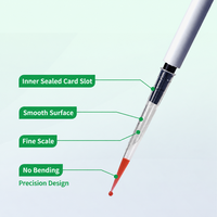 Embouts de pipette temporaires avec filtre, en boîte, 96 embouts par support, Classe VI USP, PP, consommables de laboratoire, embouts de pipette stériles irradiés par gamma
