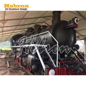 Tren de Vapor Modelo Retro, Mini Tren de Metal en Venta, Tren Americano Big Boy de Hierro, Accesorios para Fotografía - Product Image 1