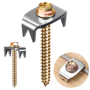 Produttore di alta qualità <span class=keywords><strong>in</strong></span> metallo <span class=keywords><strong>ottone</strong></span> 304 <span class=keywords><strong>in</strong></span> acciaio inox recinzione che timbra parti esagonali viti di fissaggio per scherma - Product Image 1