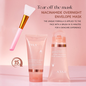 Mascarilla Facial Nocturna de Nicotinamida, Hidratación y Humectación Duraderas para la Piel, Cosmético Facial para Mujeres - Product Image 6