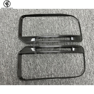 ชุดอัพเกรดฝาครอบไฟตัดหมอกคาร์บอนสไตล์ R พร้อมไฟ LED สำหรับ Mercedes Benz G63 W464 AMG G550 G500 รุ่น W464 G63 - Product Image 5