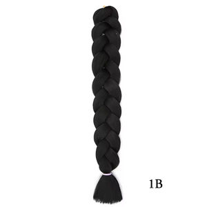 Cheveux synthétiques classiques très demandés pour tresses afro longues et volumineuses, 165g, 82 pouces, plusieurs tons de couleur, extensions de cheveux pour tresses jumbo - Product Image 6