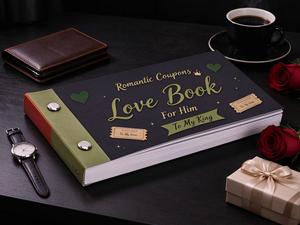 Carnet de coupons personnalisé OEM pour la Saint-Valentin avec étiquette privée pour bijouterie - Product Image 4