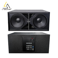 Altavoz de Bajos de Neodimio Doble de 18 Pulgadas V218LAT Pro, Sistema de Sonido Activo de Gran Potencia, 3600w, Altavoz Subwoofer 9006 para Conciertos al Aire Libre
