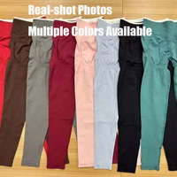 Leggings et shorts de yoga pour femmes, sans couture, taille haute, avec logo personnalisé, imprimé léopard et blocs de couleur unie, effet froncé, sans couture frontale, vêtements de sport pour femmes