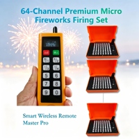 Transmisor Remoto Compacto Inalámbrico Multicanal para Encendido de Fuegos Artificiales, Ideal para Navidad, Cumpleaños y Espectáculos