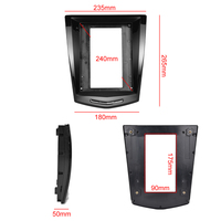 Autoradio stéréo Android Podofo 9.7 "pour Cadillac ATS/XTS/SRX/CTS 2013 avec Carplay Android Auto GPS Wifi Hifi FM RDS OEM