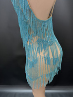 Novance Y2586-Hb Shorts Robes de soirée avec bretelles Sexy Ladies Cocktail Evening Club Dresses Deep V Neck Mini Dress