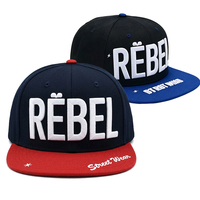 Casquette Snapback en Mélange de Laine Structurée à 6 Panneaux, Visière Plate, Broderie Personnalisée, Style Baseball, Streetwear Vintage, Vente en Gros