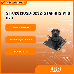 Nhỏ gọn 60fps kiosk máy ảnh mô-đun 2MP IR-CUT Switcher CMOS cảm biến imx662 9 cái LED USB máy ảnh mô-đun đèn <span class=keywords><strong>flash</strong></span> - Product Image 2