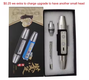 6 в 1 УФ-фонарик из нержавеющей стали перезаряжаемая светодиодная ручка с драгоценными камнями тестер фонарик - Product Image 5