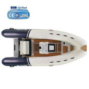 REACH-SEA Certificado CE Nuevo Producto Hypalon Rib Boat <span class=keywords><strong>Barco</strong></span> de aluminio Rib Boat para aguas oceánicas - Product Image 4