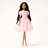 Robe de mode personnalisée pour poupée de 30 cm, en PVC plastique, échelle 1:6, vêtements miniatures pour jouets