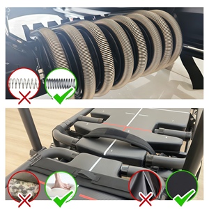 Reformer de Pilates Profesional Extra Ancho de Aluminio Negro, Máquina Reformer Comercial para Ejercicios de Core, <span class=keywords><strong>en</strong></span> <span class=keywords><strong>Venta</strong></span> - Product Image 2
