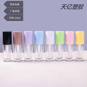 หลอดลิปกลอสทรงกลม 6 มล. พร้อมแปรงทา สำหรับลิปทินท์และคอนซีลเลอร์ วัสดุสำหรับบรรจุภัณฑ์ - Product Image 2