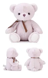 Hugsbaby Cute Children Birthday Gifts Bow Tie Teddy Bear Plush Toys