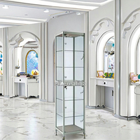 Vitrine à bijoux en MDF Vitrine pour comptoir de jouets avec verre Vitrines élégantes pour l'affichage des produits