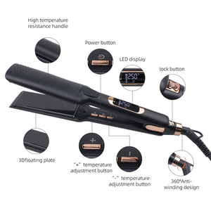 Lisseur à vapeur électrique en céramique <span class=keywords><strong>professionnel</strong></span> EFA China, brosse lissante Wavytalk <span class=keywords><strong>Pod</strong></span> Hole Pro Styler, écran LCD portable - Product Image 2