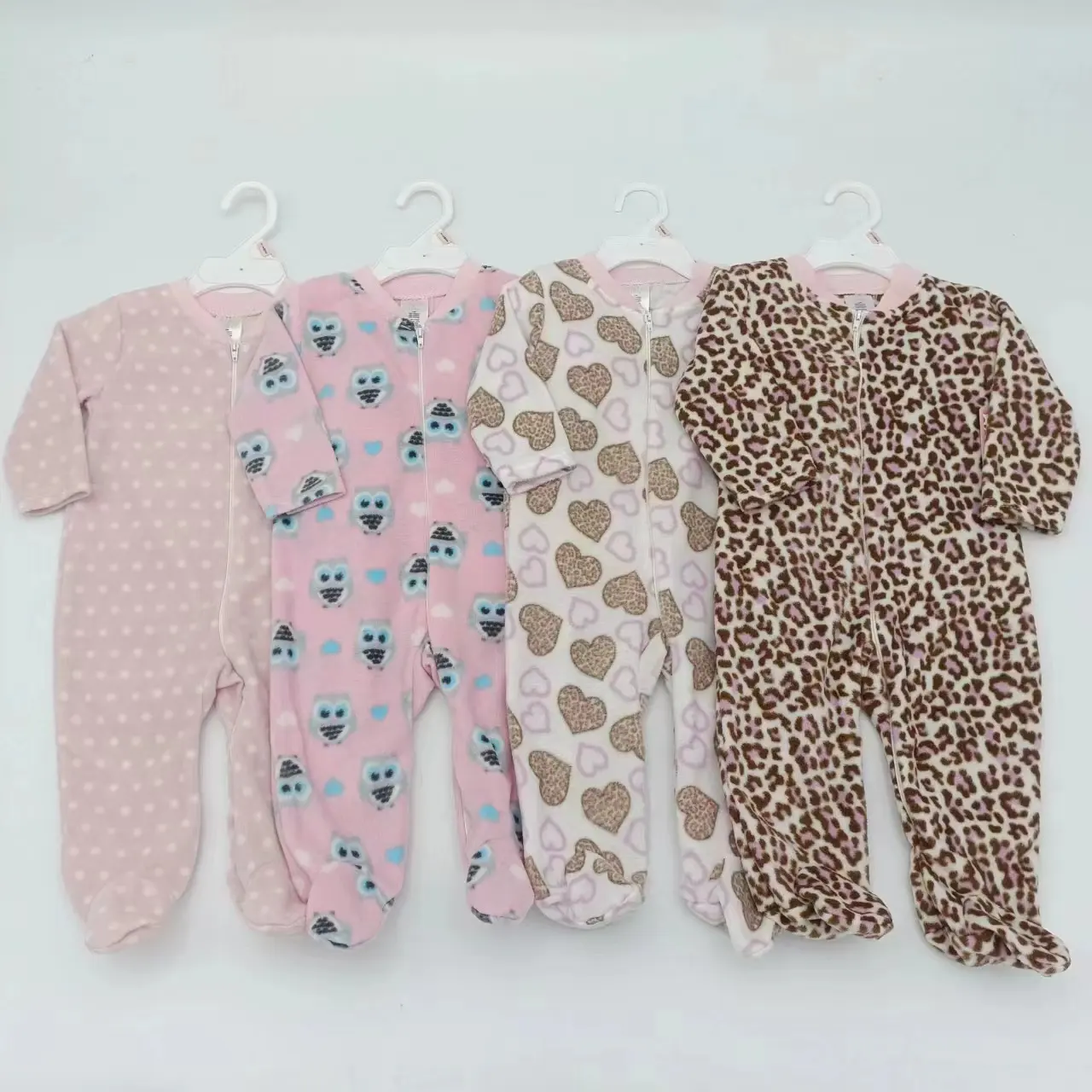 Baju tidur bayi 2024 stok Cina baju monyet tidur pakaian bayi baru lahir