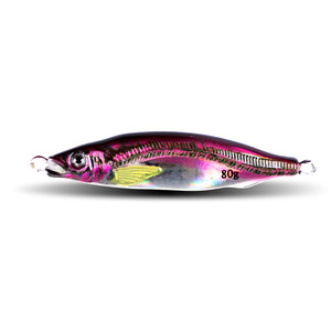 Vente en gros de leurres de pêche <span class=keywords><strong>Little</strong></span> <span class=keywords><strong>Jack</strong></span> 10g 15g 20g 25g 30g 40g 60g 80g <span class=keywords><strong>Jig</strong></span> en métal plombé pour eau salée en haute mer - Product Image 3