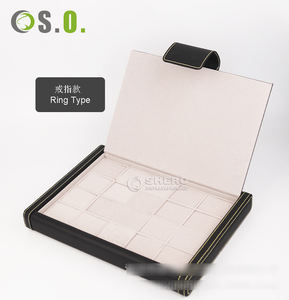 Estuche de Viaje para Joyas de Lujo de Alta Calidad, Caja Organizadora de Joyas de Cuero Funcional de Gran Capacidad con Imán - Product Image 2