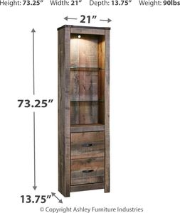 2023 New Gray - 4-Piece Entertainment Center With <strong>LG</strong> <strong>TV</strong> <strong>Stand</strong> - Product Image 6