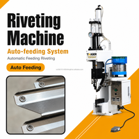 Achetez une machine à riveter pneumatique à alimentation automatique pour rivets semi-tubulaires
