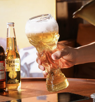 Verre à bière en forme de trophée, coupe de champion, style football, pour bar et pub