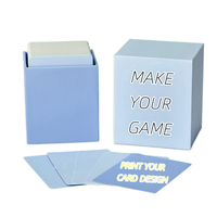 Jeu de cartes en papier personnalisable pour adultes, pour les soirées entre amis, avec des thèmes de famille, de couple, de bonne nuit, de boisson alcoolisée, de publicité, de poker