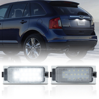 Accessoires de décoration automobile Lampe de plaque d'immatriculation à LED pour Ford Edge Escape Mercury Mariner