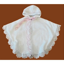 เสื้อคลุมสีชมพูแบบมีระบาย - Product Image 1