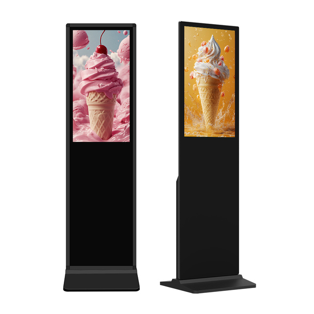 OEM/ODM Android Commercial Display Touch Screen Menu for Flexible Advertising in Elevators with Stand Included