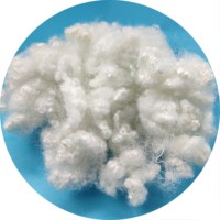 Matériel de remplissage en fibre de polyester 15d, 64mm, recyclage hcs