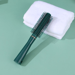 Pettine Antistatico Verde Scuro alla Moda per Capelli Ricci, Pettine Massaggiante per Capelli, Set Multifunzionale per lo Styling Femminile - Product Image 4