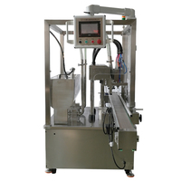 Ligne de production automatique de haute précision pour boissons, miel, huile, bouteilles en verre/métal, entraînée électriquement et pneumatiquement