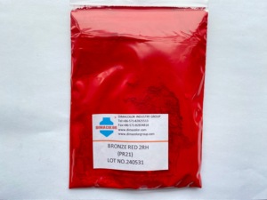 3132 polvere scarlatta pigmento rosso 21 per vernice colorante di rivestimento