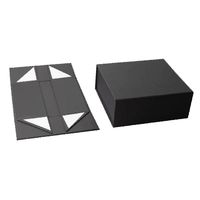 Boîte cadeau pliable de luxe OEM ODM, emballage rigide avec fermeture magnétique, boîte en papier pour parfum, bijoux, vêtements, avec logo personnalisé