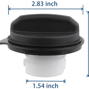 Tapa de Combustible Ford FC1061 8C3Z-9030-A de Plástico Negro para Camionetas F-250 F-350 F-450 F-550 - Product Image 4